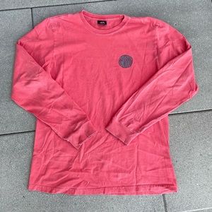 Dark pink stussy long sleeve
